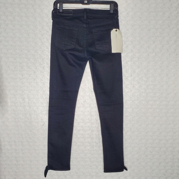 Rag & Bone Black Ankle Bow Jeans - Picture 7 of 8